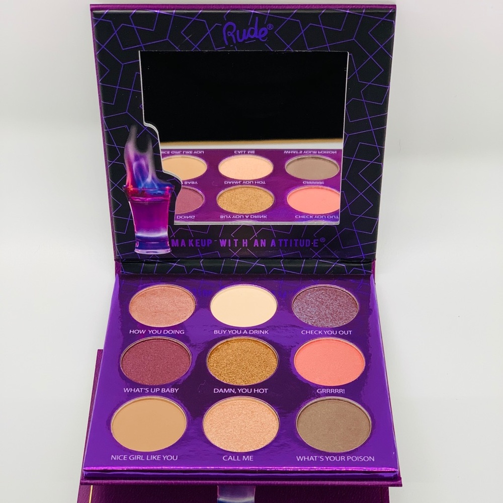 Purple Flame 9 Color Eyeshadow Palette